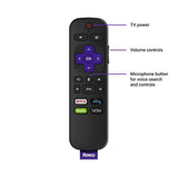 Roku Streaming Stick | Portable, Power-Packed Streaming Device with Voice Remote