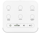 Big Red Rooster White Noise Machine | Sleep Sound Machine For Sleeping | 6 Soothing Sounds | White Noise Machine For Office Privacy