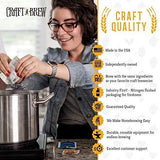 Craft A Brew Cabernet Sauvignon Making Home Kit – Easy Brew Beginners with Ingredients and Supplies – Ultimate Wine Brewer Experience, Clear