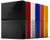 WD 2TB Black My Passport Portable External Hard Drive - USB 3.0 - WDBS4B0020BBK-WESN