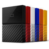 WD 1TB Black My Passport Portable External Hard Drive - USB 3.0 - WDBYNN0010BBK-WESN