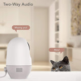 Nooie Pet Camera, Baby Monitor, WiFi Camera 1080P 360-degree Wireless IP Camera
