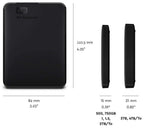 WD 1TB Elements Portable External Hard Drive - USB 3.0 - WDBUZG0010BBK-WESN