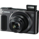 Canon PowerShot SX620 HS Digital Camera (Black) + Deal-Expo Bundle.