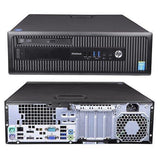 HP ProDesk 600 G1 SFF Slim Business Desktop Computer, Intel i5-4570 up to 3.60 GHz, 8GB RAM, 500GB HDD, DVD, USB 3.0, Windows 10 Pro 64 Bit