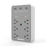 Huntkey 6 AC Outlets Surge Protector with 3 USB Charging Ports 3.4 Amp, SMD607