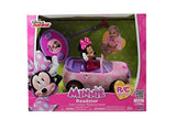Jada Toys Disney Junior Minnie Mouse Roadster RC Car with Polka Dots, 27 MHz