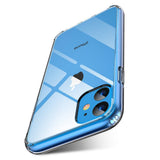 iPhone 11 Case Clear 6.1 inch FLOVEME Ultra Slim HD Transparent Shockproof Protective Cases Hard PC Back Cover
