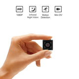 Mini Wireless Hidden spy Camera,Full HD 1080P Portable Small HD Nanny cam with Night Vision,Video Record and Motion Detection for Home, Car, Drone
