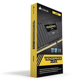 Corsair Vengeance LPX 16GB (2x8GB) DDR4 DRAM 3200MHz C16 Desktop Memory Kit - Black (CMK16GX4M2B3200C16)
