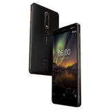 Nokia 6.1 - Android 9.0 Pie - 32GB + 32GB MicroSD - Single SIM Unlocked Smartphone (AT&T/T-Mobile/MetroPCS/Cricket/Mint) - 5.5" Screen - Black