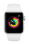 Apple Watch Series 3 (GPS, 38mm) - Silver Aluminium Case with White Sport Band