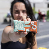 Keto Bars! The Original High Fat, Low Carb, Ketogenic Bar. Gluten Free, Vegan, Homemade with simple ingredients. [Mint Chocolate, 10 Pack]