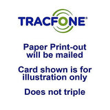 Tracfone Smartphone Only Airtime Service Card - 500 Minutes - 1000 Texts - 500 mb data