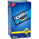 Oreo Chocolate Sandwich Cookies - 30 Halloween Snack Pack (120 Cookies Total)
