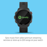 Garmin Forerunner 245 Music, GPS Running Smartwatch with Music and Advanced Dynamics, Black