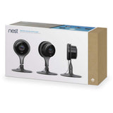 Nest Cam Security Camera 3 Pack Indoor Color: Black Style: Nest Cam Security Camera: 3 Pack, Model: NC1104US…
