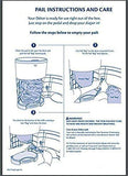 Dekor Plus Diaper Pail Refills | 2 Count | Most Economical Refill System | Quick & Easy to Replace
