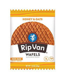Rip Van Wafels Snack Wafels, Honey and Oats, 12 Count, 13.92 OZ