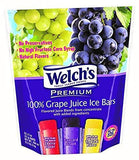 Welch's 100% Grape Juice Freezies, Concord Grape, Tropical and Cherry 52ct Bag