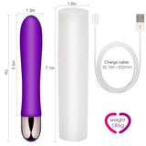 G Spot Vibrator for Vagina Stimulation, Ultra Soft Bendable Rechargeable Dildo Vibrator with 9 Vibration Patterns-Adult Sex Toys for Women and Couple