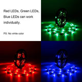 LED Strip Lights - 5M/16.4 Ft SMD 3528 RGB 300 LED Color Changing Kit
