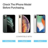 Maxboost Screen Protector for Apple iPhone Xs & iPhone X & iPhone 11 Pro (Clear, 3 Packs) 0.25mm Tempered Glass Screen Protector [3D Touch]