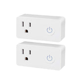 BN-LINK WiFi Heavy Duty Smart Plug Outlet, No Hub Required with Energy Monitoring and Timer Function, White, Compatible with Alexa