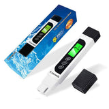 TDS Meter Digital Water Tester, Lxuemlu Professional 3-in-1 TDS, Temperature and EC Meter with Carrying Case, 0-9999ppm