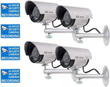 WALI Bullet Dummy Fake Surveillance Security CCTV Dome Camera Indoor Outdoor