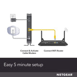 NETGEAR Cable Modem CM500 - Compatible with all Cable Providers