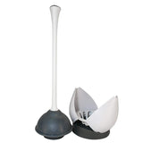 Clorox Toilet Plunger, White/Gray