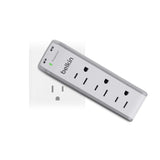Belkin 3-Outlet USB Surge Protector w/Rotating Plug– Ideal for Mobile Devices, Personal Electronics, Small Appliances and More (918 Joules)
