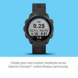 Garmin Forerunner 245 Music, GPS Running Smartwatch with Music and Advanced Dynamics, Black