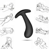 Butt Plug Trainer Kit for Comfortable Long-Term Wear, Pack of 3 Silicone Anal Plugs Training Set with Flared Base Prostate Sex Toys