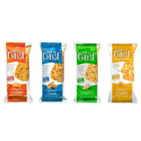 Just the Cheese Bars, Crunchy Baked Low Carb Snack Bars. 100% Natural Cheese. High Protein and Gluten Free, Grilled Cheese (12 Two-Bar Packs)