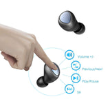 Bluetooth 5.0 Deep Bass True Wireless Earbuds Built-in Microphone, Tranya T3 Sports Wireless Headphones, 6-8 Hours Continuous Playtime, 60 Hours