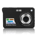 Digital Camera, Lyyes 2.7" Mini Camera HD 720P Digital Point Shoot Camera 8X Zoom Camera for Kids and Gifts (Black)