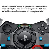 Logitech Dual-motor Feedback Driving Force G29 Gaming Racing Wheel with Responsive Pedals for PlayStation 4 and PlayStation 3
