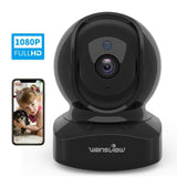 Wireless Security Camera, IP Camera 1080P HD Wansview, WiFi Home Indoor Camera for Baby/Pet/Nanny, Motion Detection, 2 Way Audio Night Vision