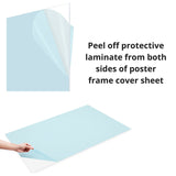 Icona Bay PET Replacement for Picture Frame Glass (24 x 36, 2 Pack) PET is Ideal Replacement Glass Material, Avoid Glass Shattering