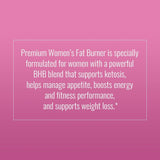 Nobi Nutrition Premium Fat Burner for Women - Thermogenic Supplement, Carbohydrate Blocker, Metabolism Booster an Appetite Suppressant