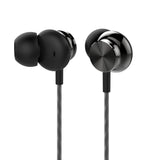 Betron BS10 Earphones Headphones, Powerful Bass Driven Sound, 12mm Large Drivers, Ergonomic Design with Remote Control and Microphone  (Black)