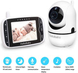 Baby Monitor with Remote Pan-Tilt-Zoom Camera and 3.2'' LCD Screen