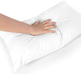 Utopia Bedding Throw Pillows Insert (Pack of 2, White) - 12 x 20 Inches Bed and Couch Pillows - Indoor Decorative Pillows