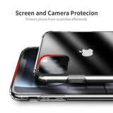 iPhone 11 Pro Case Clear 2019 5.8 inch FLOVEME PC TPU Ultra Hybrid Comfort-grip Cell Phone Cases