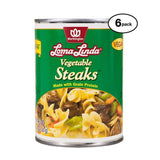 Loma Linda - Plant-Based - Vegetable Steaks (20 oz.) (Pack of 6) - Kosher