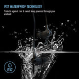 Boltune Wireless Headphones, Bluetooth 5.0 IPX7 Waterproof 16 Hours Playtime Bluetooth Headphones, with Magnetic Connection, Sports Earphones