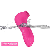 Clitoral Sucking Vibrator with 10 Intensities Modes for Women, Adorime Waterproof Rechargeable Quiet Clitoris Nipples Suction Stimulator