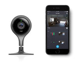 Google, NC1104US, Nest Cam Indoor, Security Camera, Black, 1